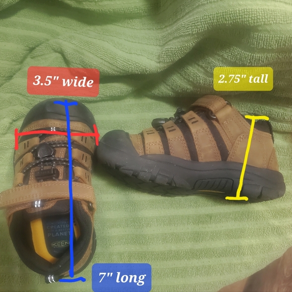 Keen toddler shoes sz 9 - Picture 2 of 4